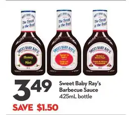 Longo's Sweet Baby Ray's Barbecue Sauce offer