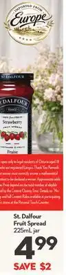 Longo's St. Dalfour Fruit Spread offer