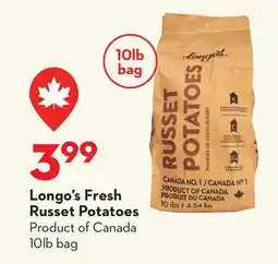 Longo's Fresh Russet Potatoes offer