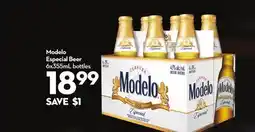 Longo's Modelo Especial Beer offer