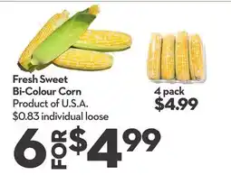 Longo's Fresh Sweet Bi-Colour Corn offer