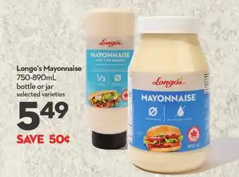 Longo's Longo's Mayonnaise offer