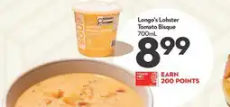 Longo's Longo's Lobster Tomato Bisque offer