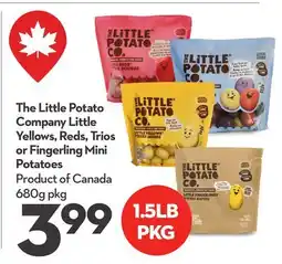 Longo's The Little Potato Company Little Yellows, Reds, Trios or Fingerling Mini Potatoes offer