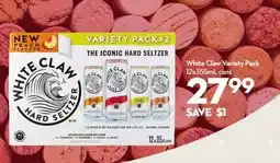 Longo's White Claw Variety Pack offer