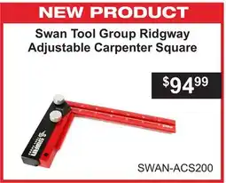 Atlas Tools & Machinery Swan Tool Group Ridgway Adjustable Carpenter Square offer