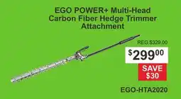 Atlas Tools & Machinery EGO POWER + Multi-Head Carbon Fiber Hedge Trimmer Attachment offer