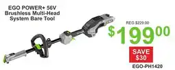 Atlas Tools & Machinery EGO POWER + 56V Brushless Multi-Head System Bare Tool offer