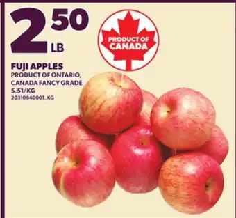 Loblaws FUJI APPLES offer