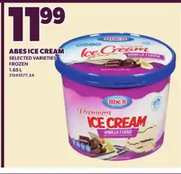 Loblaws ABES ICE CREAM offer