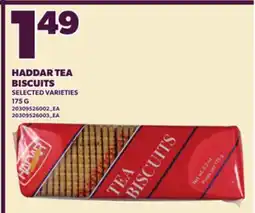 Loblaws HADDAR TEA BISCUITS offer