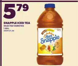 Loblaws SNAPPLE ICED TEA offer
