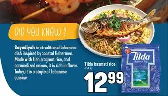 Marché Adonis Tilda basmati rice offer
