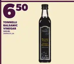 Loblaws TONNELLI BALSAMIC VINEGAR offer