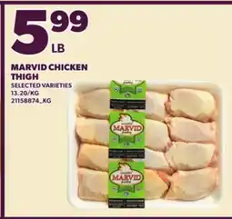 Loblaws MARVID CHICKEN THIGH offer
