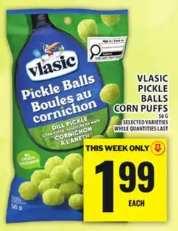 Food Basics VLASIC PICKLE BALLS CORN PUFFS offer