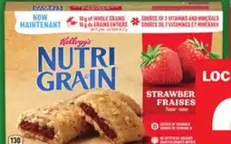 Food Basics KELLOGG'S NUTRI GRAIN BARS, RICE KRISPIES SQUARES OR POP-TARTS offer