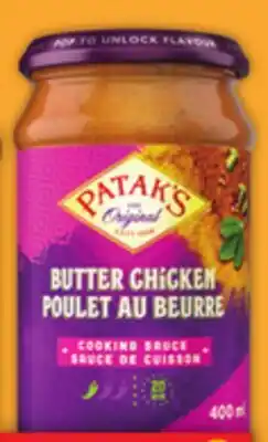Food Basics PATAK'S OR KFI COOKING SAUCE offer