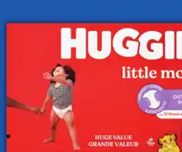 Food Basics HUGGIES LITTLE MOVERS OR SNUGGLERS DIAPERS offer