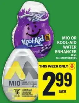 Food Basics MIO OR KOOL-AID WATER ENHANCER offer