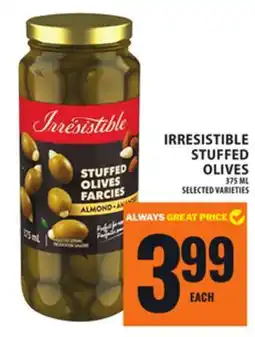 Food Basics IRRESISTIBLE STUFFED OLIVES offer