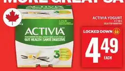 Food Basics ACTIVIA YOGURT offer