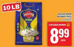Food Basics GELDA NOOR BASMATI RICE offer
