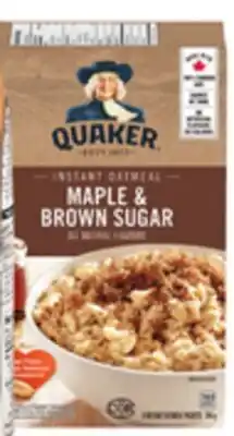 Food Basics QUAKER QUICK OATS OR INSTANT OATMEAL offer