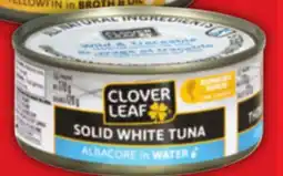 Food Basics CLOVER LEAF ALBACORE OR YELLOWFIN TUNA OR FLAVOURED SALMON offer