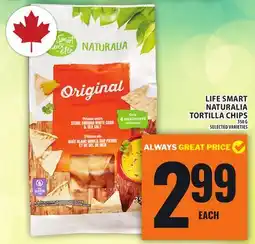 Food Basics LIFE SMART NATURALIA TORTILLA CHIPS offer