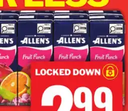 Food Basics ALLEN'S JUICE OR COCKTAIL offer
