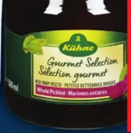 Food Basics KÜHNE BEETS OR CABBAGE OR GLORIA PICKLED MARINADES OR BABY DILL offer