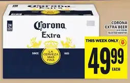 Food Basics CORONA EXTRA BEER offer