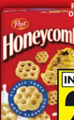 Food Basics POST SHREDDIES ORIGINAL CEREAL OR HONEYCOMB CEREAL offer