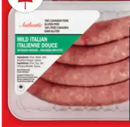 Food Basics AUTHENTIC FRESH PORK SAUSAGES offer