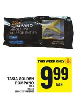 Food Basics TASIA GOLDEN POMPANO offer