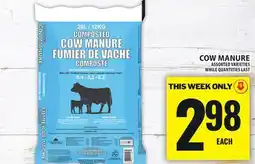 Food Basics COW MANURE offer