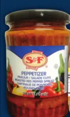 Food Basics S&F ROASTED PEPPER SPREAD offer