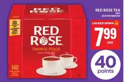 Food Basics RED ROSE TEA offer