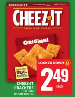 Food Basics CHEEZ-IT CRACKERS offer