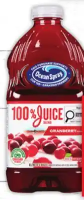 Food Basics OCEAN SPRAY CRANBERRY COCKTAIL OR JUICE BLENDS offer
