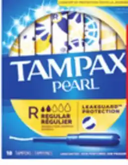 Food Basics ALWAYS ULTRA THIN PADS OR TAMPAX PEARL TAMPONS offer