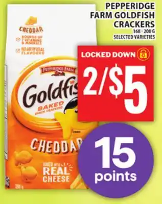 Food Basics PEPPERIDGE FARM GOLDFISH CRACKERS offer