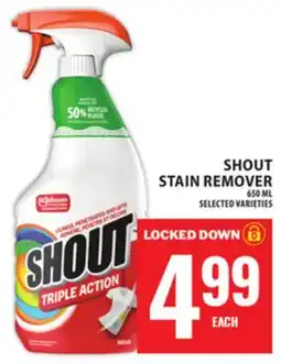 Food Basics SHOUT STAIN REMOVER offer