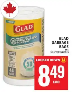 Food Basics GLAD GARBAGE BAGS offer