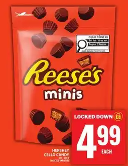 Food Basics HERSHEY CELLO CANDY offer