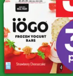 Food Basics IÖGO YOGURT BARS offer