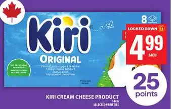 Food Basics KIRI CREAM CHEESE PRODUCT offer