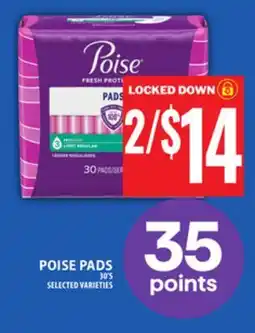 Food Basics POISE PADS offer