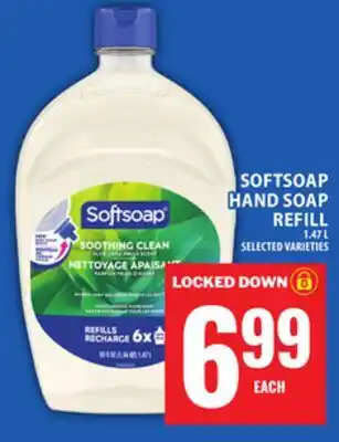 Food Basics SOFTSOAP HAND SOAP REFILL offer